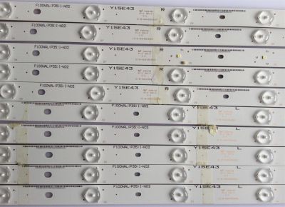 KIT DE LED'S PARA TV (10 PIEZAS) / VIZIO / IC-B-HWX43D496L / F100NAL(P35)I-N02 / Y15E43 / PANEL T430HVN02.0 AUO / MODELO D43-D2 - Imagen 3