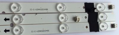 KIT DE LED'S PARA TV (3 PIEZAS) / JVC / IC-C-VZAA32D349A / IC-C-VZAA32D349B / IC-C-VZAA32D349C / PANEL LSC320HN04-801 / MODELO EM32FL - Imagen 2