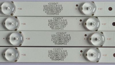 KIT DE LED'S PARA TV (4 PIEZAS) / ELEMENT / 303TH390042 / TFGJ39D09-ZC21FG-03 / 125-130/2.9-3,0 / PANEL T390-DXB-DLED / MODELO ELEFW3916 - Imagen 3