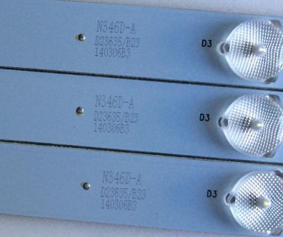 KIT DE LED´S PARA TV (3PIEZAS) / UPSTAR /  KM031LDAH02 / 31.11.031500008 / 303KJ3155036 / KJ315D07-ZC14F-03 / PANEL KM0315LDPH04-HO3 / MODELO P32WX - Imagen 4