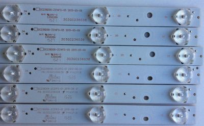 KIT DE LED'S PARA TV (6 PIEZAS) / ELEMENT / 303GC236038 / GC236D06-ZC21FG-01 / GC236D06-ZC14FG-05 / 2447620630T-04 / PANEL  BOEI236WX1 / MODELO ELEFW248  - Imagen 2