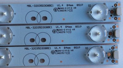 KIT DE LED'S PARA TV (3 PIEZAS) / UPSTAR / MBL-32035D308BE1 / -D403PGLBYZF6A / MODELO P32EA8 - Imagen 2