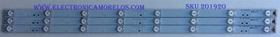 KIT DE LED'S PARA TV (3 PIEZAS) / UPSTAR / MBL-32035D308BE1 / -D403PGLBYZF6A / MODELO P32EA8