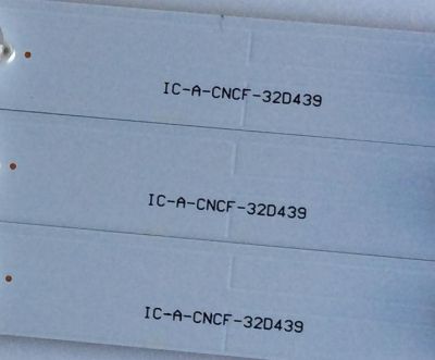 KIT DE LED'S PARA TV WESTINGHOUSE ((3 PIEZAS)) / NUMERO DE PARTE IC-A-CNCF-32D439 / T74-C6WD-S3-3-14-04-19 / C674-761M 3.4-3.6V / MODELO DWM32H1G1 TW-77701-S032M - Imagen 2