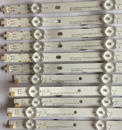 "KIT DE LED´S PARA TV  / VIZIO /  CS-MCPCB-150  / 0981010DCF12 / 0981010DCF11 / 65_E65-F0_6X7+6X7_3030C_B_7S1P   P98  REV.V4 / PANEL  T650QVND6.3 / MODELO E65-F0 NOTA IMPORTANTE : KIT CUENTA ORIGINALMENTE 12 PIEZAS ((INCOMPLETO 11 PIEZAS))	" - Imagen 2