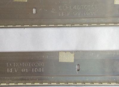 KIT DE LED´S PARA TV (2 PIEZAS) / TOSHIBA / ECR040T0201 REV 01 HXH / 40INCH 7020PKG 40EA L / 40INCH 7020PHG 40EA R / PANEL U400EF02TA101 / MODELO 40L3400U - Imagen 2