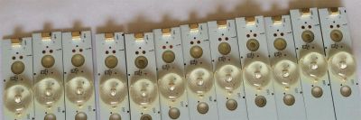 KIT DE LED'S PARA TV (12 PIEZAS) / VIZIO / 500TT43 V4 / 77900 / YX-50024010-2E772-0-B-598 / PANEL TPT500J1 -HVN07.U REV:S600 E / MODELO E50-C1 - Imagen 4