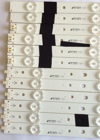 KIT DE LED'S PARA TV (12 PIEZAS) / SHARP / JVC IC-B-VZAA48D377A/B/C/D / IC-B-VZAA48D377 / IC-B-VZAA48D377A / IC-B-VZAA48D377B / IC-B-VZAA48D377C / PANEL LSC480HN03-S01 / MODELOS EM48FTR / LC-48LE551U - Imagen 2