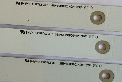 KIT DE LED´S PARA TV ( 3 PIEZAS ) / SAMSUNG / 58.43T16.001 / LBM430M0801-DM-3 (0) / 58.43T0U.E01 / MODELO UN43NU6900FXZA AZ02  - Imagen 2