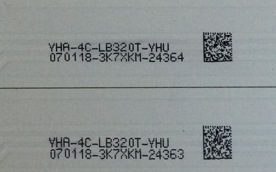 KIT DE LED´S PARA TV ( 2PIEZAS ) / TOSHIBA / YHA-4C-LBM320T-YHU / 070118-3K7XKM / TCL_ODM_32D1600_2X6_3030C_6S1P REV.V2 / PANEL LVW320CSDX E26 V7 / LVW320SDXE26 V55 / MODELO NS-32DR310NA - Imagen 2