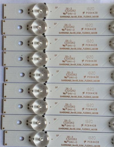 "KIT DE LED'S PARA TV / HISENSE / 1173547 / SVH550AQ0_REV00_RJW1_7LEDX10_161108 / PC64438 / PANEL HD550K3U82-K1 HISENSE / MODELO LC-55LBU591U NOTA IMPORTANTE : KIT CUENTA ORIGINALMENTE 10 PIEZAS ((INCOMPLETO 9 PIEZAS))	" - Imagen 2