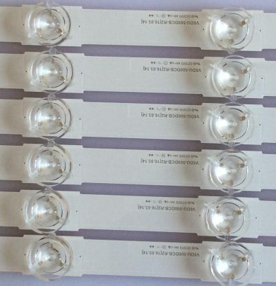 KIT DE LEDS ORIGINAL PARA TV SAMSUNG 12 PIEZAS / NUMERO DE PARTE BN96-39657A  / BN96-39658A  / V6DU-500DCB-R2 / V6DU-500DCA-R2 / PANEL CY-GK050HGHV5H / CY-GK050HGNVFH / DISPLAY V500DJ5-QS1 REV.G2 / MODELO UN50MU6070FXZA / UN50MU6300FXZA - Imagen 3
