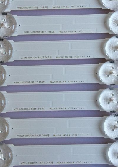 KIT DE LED'S PARA TV (14 PIEZAS)  SAMSUNG 43942A / 43943A / V7DU-580DCA-R0 / LM41-00517A / LM41-00516A / PANEL'S CY-GM058HGNV4H / CY-GM058HGNV2H / MODELOS  UN58MU6100FXZA DA01 / UN58MU6120FXZX / (MAS MODELOS EN DISCRICIÓN) - Imagen 4