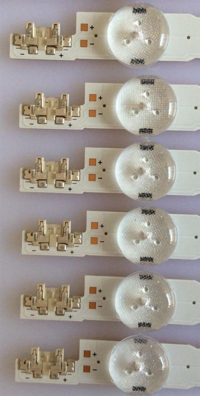 KIT DE LED'S PARA TV (12 PIEZAS) / SAMSUNG / BN96-41386A / BN96-41387A / 41386A / 41387A / SAMSUNG_2014VS55_3228_R05_REV1.1_140111NHF / LM41-00099G / CEM-3-N 009S4 08 / PANEL CY-GJ055BGAVWH / ( MODELOS EN DISCRIPCIÓN ) - Imagen 5