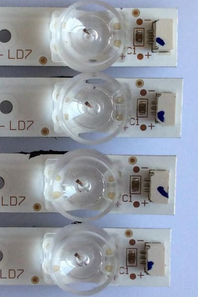 KIT DE LED'S PARA TV (4 PIEZAS) / TCL /  MPEGGIC49LB43_3030F2.1D Z / M-JN-F22 4C-LB4907 / VO.6_20180410 / MODELO 49S325 - Imagen 3