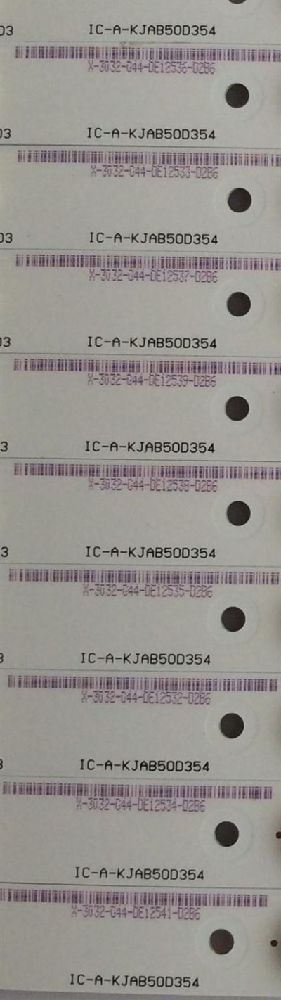 KIT DE LED´S PARA TV ( 10 PIEZAS ) / RCA / IC-A-KJAB50D354 / 3528A / D2B6 ( X ) / 3.4-3.6v 76-761m B6 / PANEL V500HJ1-P01-12V / MODELO 50" / LED50B45RQ - Imagen 3