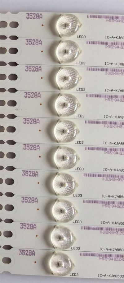 KIT DE LED´S PARA TV ( 10 PIEZAS ) / RCA / IC-A-KJAB50D354 / 3528A / D2B6 ( X ) / 3.4-3.6v 76-761m B6 / PANEL V500HJ1-P01-12V / MODELO 50" / LED50B45RQ - Imagen 4