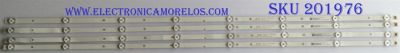 KIT DE LED'S PARA TV (4 PIEZAS9 / SCEPTRE / 303HK500040 / HK50D08-ZC22AG-11 / BMTC/HK500M19 / 2010049488-3 / PANEL HK495WLEDM-DH1 / W50