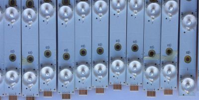 KIT DE LED'S PARA TV VIZIO (28 PIEZAS) / NUMERO DE PARTE LBM550P0205-ET-5 / LBM550P0205-EW-5 / 210BZ09DL43030M11E / 210BZ09DR43030M11E / EVTLBM550P0205-ET-4(L) / LBM550P0205-ET-5(L)(5) / LBM550P0205-EW-5(R)(5) / PANEL TPT550U2-EQLSJA.G / MODELO P55-C1 - Imagen 3