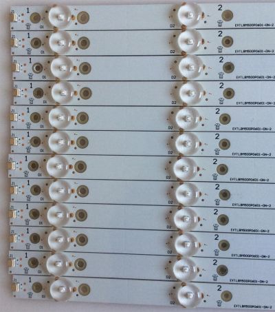 KIT DE LED'S PARA TV (12 PIEZAS) / VIZIO / EVTLBM500P0601-DN-2 / 04-L0350817 / PANEL TPT500U1-QVN02.A, REV:S001E / LED'S SUSTITUTOS TPT500J1-HVN04 REV:S17TK / MODELO  D50U-D1 LTCWTQAR - Imagen 3