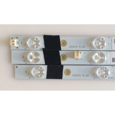 KIT DE LED´S PARA TV ( 3 PIEZAS ) / SHARP / LB32076  V1_00 / 3B755 / MODELO LC-32LE653U - Imagen 3