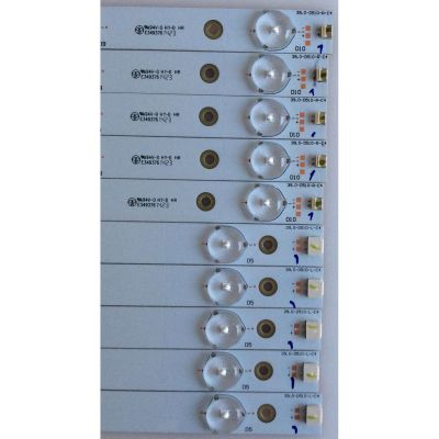 KIT DE LEDS´ PARA TV ( 10 PIEZAS ) / VIZIO / 39.0-D510-L-C4 / 39.0-D510-R-C4 / EPGLB23F7D701-F46B / PANEL TPT390J1-HVN04 / MODELO E390-A1  - Imagen 3