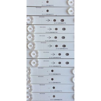 KIT DE LED'S PARA TV (12 PIEZAS) / SHARP / IC-D-VZAA48D377A / IC-C-VZAA48D377A / IC-D-VZAA48D377D / IC-D-VZAA48D377B / IC-C-VZAA48D377C / PANEL LSC480HN05.R01 / MODELO LC48LE551U - Imagen 4