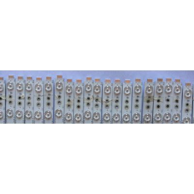 KIT DE LED´S PARA TV VIZIO (28 PIEZAS) / NUMERO DE PARTE LB-PM3030-GJVIZIOP55 / LB-PM3030 / GJVIZIOP551 / 210BZ12D0B33LBM02X / LB-PM3030-GJVIZIOP5514X24-T / MODELO P55-F1 / PANEL TPT550U1 -QVN05.U REV:S59B0A - Imagen 2