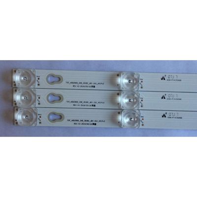 KID DE LED'S PARA TV ( 3 PIEZAS ) / TCL / 006-P1K3506B  / T0T_40D2900_3X8_3030C_D6T-2D1_4S1PX2  / LB4008 / PANEL T8-40D2900-LPN2, LVF400SS0T / MODELO 40S305TFAA  - Imagen 3