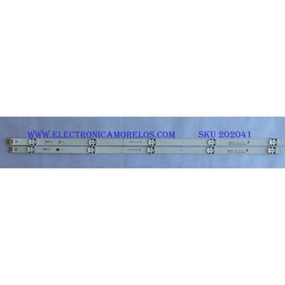 KIT DE LED´S PARA TV ( 2 PIEZAS ) / LG / 32LH51_HD / SSC_32INCH_HD_REV05_150925 / PANEL 32LH510B / MODELO WC320DXE