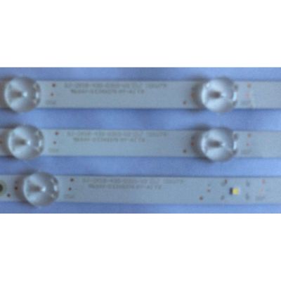 KIT DE LED´S PARA TV (3 PIEZAS) / INSIGNIA GJ-2K18-430-D310-V2 / 210BZ10D0B334BH00D / 18273 / E349376 HY-AI YK / EJLG5893F43X / PANEL TPT430U3-QVN03 U REV:S0B0S / MODELO NS-43DF710NA19 - Imagen 3