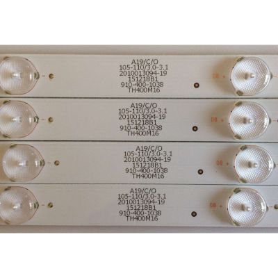 KIT DE LED´S PARA TV ( 4 PIEZAS ) / ELEMENT /  303TH400047 / TFGJ40D09-ZC21FG-02 / PANEL LSC400HN02-G02 / MODELO ELEFW408 P5G5M  - Imagen 4