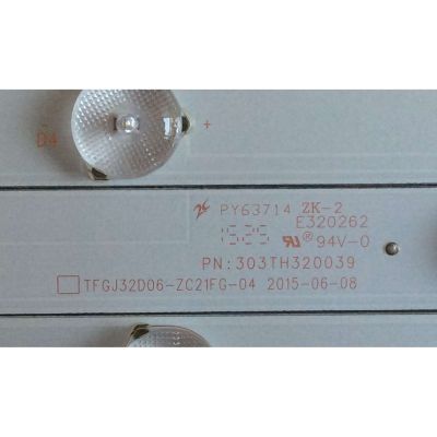 KIT DE LED'S PARA TV ( 3 PIEZAS ) / WESTINGHOUSE / 303TH320039 / 303TH320040 / TFGJ32D07-ZC21FG-04 / TFGJ32D06-ZC21FG-04 / TH315M26 / TH315M27 / 910-320-1052 / 910-320-1051 / MODELO WD32HD1390 - Imagen 2