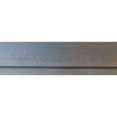 LED PARA TV LG (1 PIEZA) / NUMERO DE PARTE EAV64232301 / MAK63887901 / 70UJ65 / 1707PKG / 161103 / PANEL HC700EQN-VHSR3-211X / MODELOS 70UK6190PUB / 70UK6570AUB / 70UK6570PUB / 70UK6570PUB.BUSMLJR / ((MEDIDAS 1.55M x 16CM)) - Imagen 4