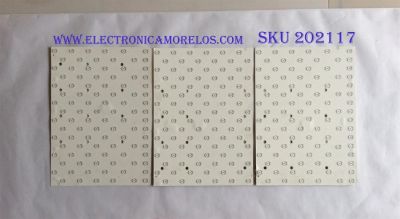 KIT DE LED´S PARA TV (10 PIEZAS) / SAMSUNG/ (KIT COMPLETO) / SD3CB / BN97-14251A / BN97-14250A / BN97-14249A  / PANEL CY-TN065FLAV2H / MODELO QN65Q8FNBF