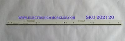 KIT DE LED´S PARA TV ( 1 PIEZAS ) / SAMSUNG / BN96-34774A/BN96-34775A / S_5N9_55_SFL_L88_V1.0_141113_LM41-00120E / PANEL CY-XJ055FLLV2H / MODELO UN55JS9000FXZA TS01 / NOTA IMPORTANTE : KIT CUENTA ORIGINALMENTE 2 PIEZAS ((INCOMPLETO 1 PIEZAS)) 
