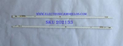 KIT DE LED'S PARA TV (2 PIEZAS) / SAMSUNG / SLED 2012SVS46 7032NNB LEFT60 PV 2D 111219 / M510B / MODELO UN46ES100F