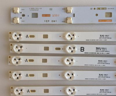 KIT DE LED'S PARA TV /  SONY / SAMSUNG 2013SONY40B 3228 05 REV1.0 130927 / CEM-3-N 047 / PANEL NS4F400DND01 / MODELO KDL-40W600B / NOTA IMPORTANTE : KIT CUENTA ORIGINALMENTE 10 PIEZAS ((INCOMPLETO 9  PIEZAS))         - Imagen 2