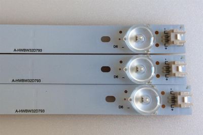 KIT DE LED'S PARA TV ELEMENT ((3 PIEZAS)) / NUMERO DE PARTE A-HWBW32D793 / 4632DX013 / 21005347 / M120K3W50H / MODELOS ELEFW328 / ELST3216H H6B4M / ELST3216H H6E0M / ELST3216H J6E1M / ELST3216H H6E2M / ELST3216H J6E2M / ELST3216H J6G2M - Imagen 3