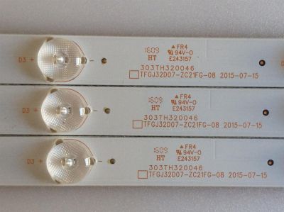 KIT DE LED´S ( 3 PIEZAS ) / ELEMENT / 303TH320046 / TFGJ32D07-ZC21FG-08 / PANEL T320-0CL-DLED / MODELO ELEFW328B  - Imagen 2