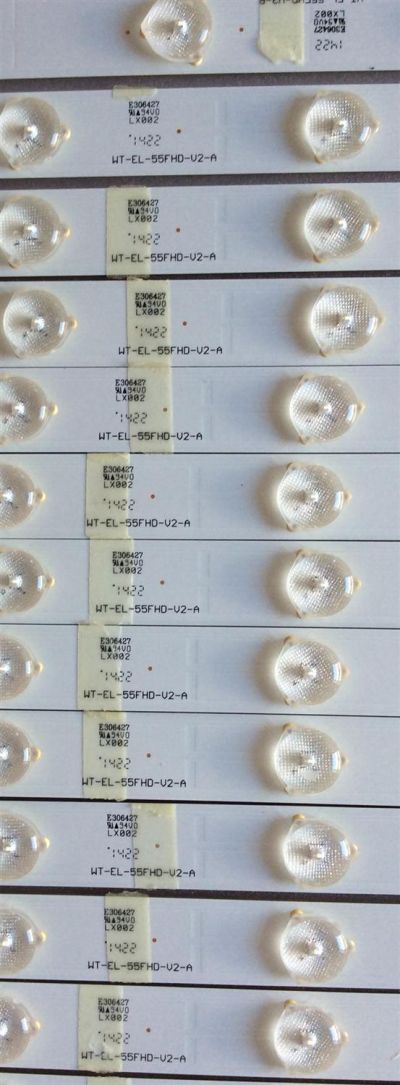 KIT DE LED´S PARA TV ( 16 PIEZAS ) / VIZIO / HF90N5L(P35) / WT-EL-55FHD-V2-A / WT-EL-55FHD-V3-B / C  / MODELO M552I-B2 - Imagen 3