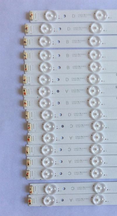 KIT DE LED´S PARA TV ( 16 PIEZAS ) / VIZIO / IC-C-VZAA55D699 / IC-C-VZAA55D699A / B / C / 098101003128 , 098101003129 / 098101003130 , 098101003131 / PANEL LSC550FN05-J03 / T550QVN05.0 / MODELO M55-D0 LAUATZBS  - Imagen 3