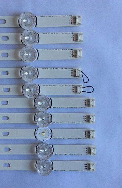 KIT DE LED'S PARA TV LG ((10 PIEZAS)) / NUMERO DE PARTE 6916L-1990A / LG INNOTEK DRT 3.0 55"_B TYPE REV01_140107 / PANEL'S LC550DUH(FG)(A2) / LC550DUE-FGA2 / LC550DUE-FGA3 / MODELOS Y SUSTITUTAS EN DISCRIPCÓN - Imagen 4