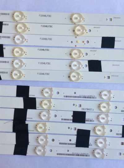 KIT DE LED'S PARA TV (12 PIEZAS) / SHARP / IC-C-VZAA55D487A /  IC-B-VZAA55D487B / IC-B-VZAA55D487E / PANEL LSC550HN02-F01 / MODELO LC-55LE653U - Imagen 3