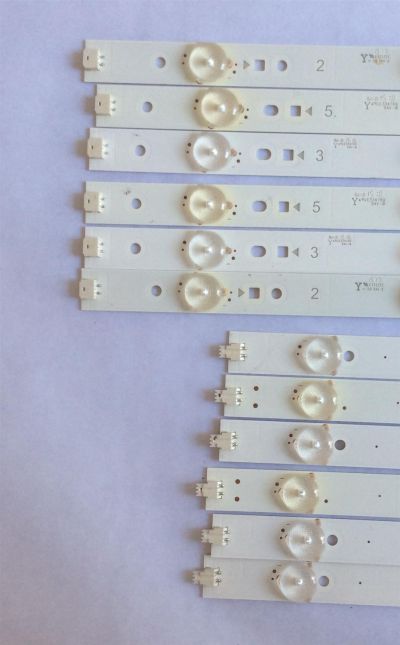 KIT DE LED'S PARA TV (12 PIEZAS) / SHARP / IC-C-VZAA55D487A /  IC-B-VZAA55D487B / IC-B-VZAA55D487E / PANEL LSC550HN02-F01 / MODELO LC-55LE653U - Imagen 4