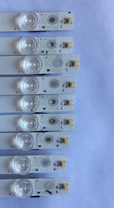 KIT DE LED'S PARA TV (9 PIEZAS) / HISENSE / LB75022 V0 / 1197827 / E469119 / PANEL  HD750M7U71-L1\S1\GM\ROH / MODELO 75" - Imagen 2