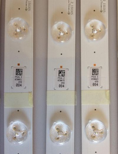 KIT DE LED'S PARA TV / VIZIO / LM41-00118C / SAMSUNG_2015TWI550_M55_3228_A08_REV1.2_150305 / PANEL LSC550FN04-C01 / MODELO M55-C2 / NOTA IMPORTANTE : KIT CUENTA ORIGINALMENTE 16  PIEZAS ((INCOMPLETO 15  PIEZAS))         - Imagen 2