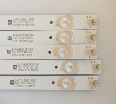 KIT DE LED´S PARA TV ( 5 PIEZAS ) / LG / 344761000018000 /RF-EG430E32-0801S-13 A0 / 2790643 R7926 2151 200 / PANEL BOEI430WU1 / MODELO 43LJ500M-UB - Imagen 3