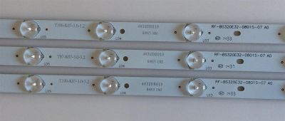 KIT DE LED'S PARA TV (3 PIEZAS) / RF-BS320E32-0801S-07 / T100-K07-3.0-3.2 / 4632DB019 / PANEL HV320FHB-N00 / MODELO LED32YC1600UA - Imagen 2