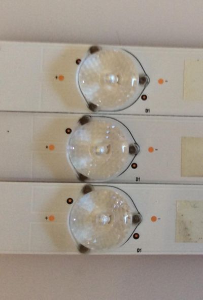 KIT DE LED'S PARA TV ( 3 PIEZAS ) / INSIGNIA / 2447620120T / SHINEON  2D01142  REV.B / PANEL BOEI320WX1 / MODELO NS-32D312NA15  - Imagen 2